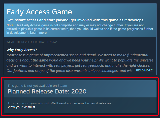 Steam Store Page May Need an Update